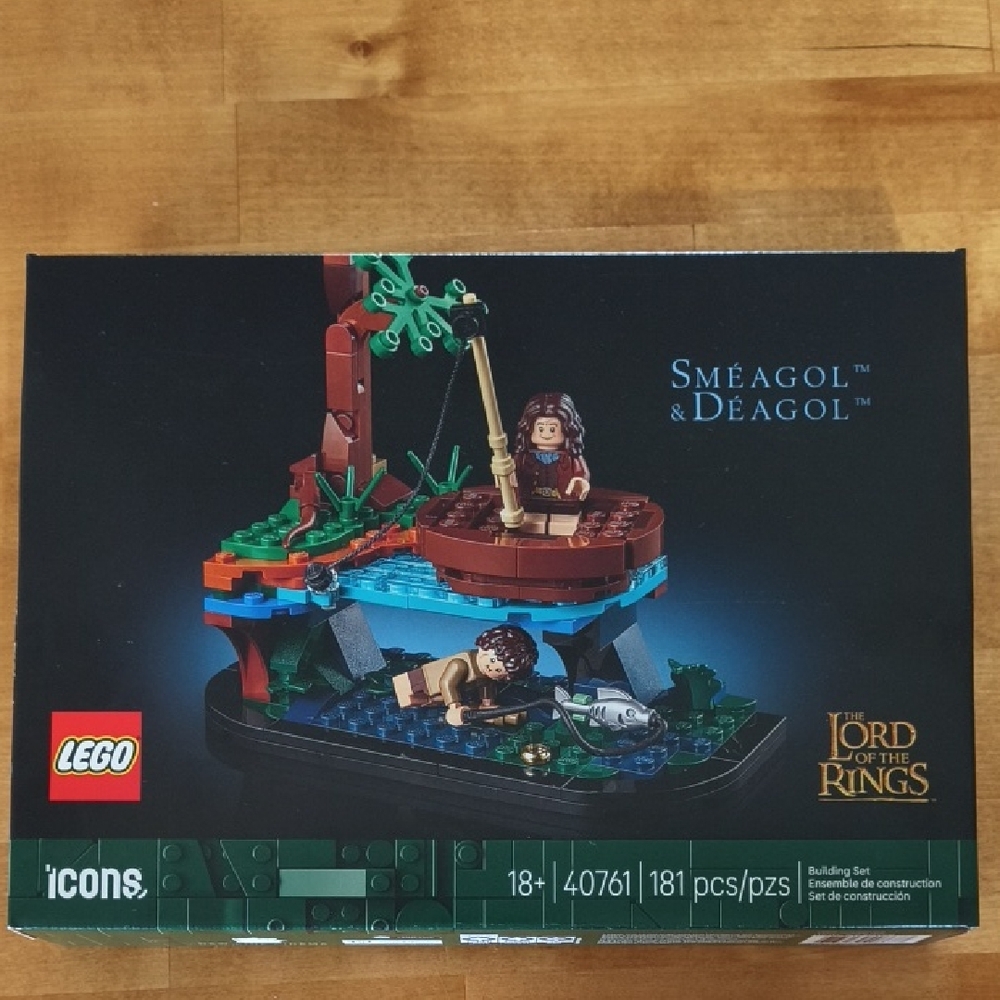 LEGO Icons Sméagol & Déagol Scene Set
